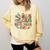 Book Tree All Is Calm Said No Teacher Ever Christmas Comfort Colors Sweatshirt Butter Book Tree All Is Calm Said No Teacher Ever Christmas Comfort Colors Sweatshirt Butter