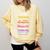 Books Reading English Teacher Student For Men Women Kids Comfort Colors Sweatshirt Butter