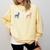 Boston Terrier 4th Of July Dog Patriotic USA Flag Man Woman Comfort Colors Sweatshirt Butter