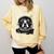 Boston Terrier Astronaut Shirt Spaceman Dog Space Lover Comfort Colors Sweatshirt Butter
