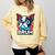 Boston Terrier Bruh Dog Lover Comfort Colors Sweatshirt Butter