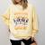Boston Terrier Crew Cartoon For Dog Owner Pet Boston Terrier Comfort Colors Sweatshirt Butter