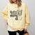 Boston Terrier Dog Bostie Mom Idea For Women Comfort Colors Sweatshirt Butter
