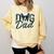 Boston Terrier Dog Dad Comfort Colors Sweatshirt Butter