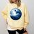 Boston Terrier Dog Moon Dog Mom Dad Women Men Dog Lovers Comfort Colors Sweatshirt Butter