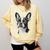 Boston Terrier Dog Motif Pet Illustration Boston Terrier For Men Women Kids Comfort Colors Sweatshirt Butter