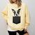 Boston Terrier Dog Puppy Dog In Pocket Cute Pet Lover Comfort Colors Sweatshirt Butter