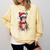 Boston Terrier Dog Ugly Christmas Dog Xmas For Men Women Kids Comfort Colors Sweatshirt Butter