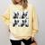 Boston Terrier Dogs With Sunglasses Photo Pets Meme Comfort Colors Sweatshirt Butter