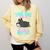 Boston Terrier This Girl Runs On Jesus And Boston Terriers Comfort Colors Sweatshirt Butter