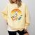 Boston Terrier Guitar Retro Comfort Colors Sweatshirt Butter