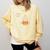 Boston Terrier Halloween Cute Bostie Dog Pocket Boo Comfort Colors Sweatshirt Butter