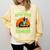 Boston Terrier Halloween Zombie American Gentleman Dog Lover Comfort Colors Sweatshirt Butter