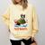 Boston Terrier Merry Christmas Tree Lights Dog X-Mas Dogs Comfort Colors Sweatshirt Butter