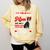 Boston Terrier Mom American Gentleman Dog Mother's Day Comfort Colors Sweatshirt Butter