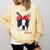 Boston Terrier Mom Bostie Women Girls Comfort Colors Sweatshirt Butter