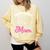Boston Terrier Mom Comfort Colors Sweatshirt Butter