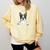 Boston Terrier In The Pocket Cute Boston Terrier Dog Lovers For Men Women Girls Kids Comfort Colors Sweatshirt Butter