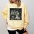 Boston Terrier Selfie With Ghosts Halloween Dog Lover Comfort Colors Sweatshirt Butter