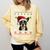 Boston Terrier Ugly Christmas Sweater Xmas For Adults Kids Comfort Colors Sweatshirt Butter