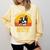 Boston Terrier Never Underestimate a Girl With a Bostie Comfort Colors Sweatshirt Butter