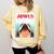 Boston Terriers Jowls Dog Mom Dog Dad Comfort Colors Sweatshirt Butter