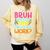 Bruh Did You Even Show Your Work Humorous Math Teacher Comfort Colors Sweatshirt Butter