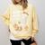 Bruh The Math Ain't Mathin' Show Your Work Halloween Teacher Comfort Colors Sweatshirt Butter