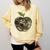 Camo Apple Camouflage Clothing School Student Camo Teacher Men Women Kids Comfort Colors Sweatshirt Butter