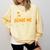 You Can't Scare Me I Teach 2nd Grade Teacher Halloween Ghost Comfort Colors Sweatshirt Butter