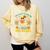 You Can't Scare Me I Teach 4th Grade Halloween Teacher Ghost Comfort Colors Sweatshirt Butter