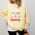 You Can't Scare Me I Teach Middle School Teacher For Men Women Comfort Colors Sweatshirt Butter You Can't Scare Me I Teach Middle School Teacher For Men Women Comfort Colors Sweatshirt Butter