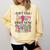 Can't Talk Right Now Doing Teacher Stuff Comfort Colors Sweatshirt Butter