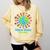 Celebrate Diversity Everyday Teachers & School Student Gift Comfort Colors Sweatshirt Butter