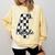 Checkered Fourth Grade Back To School Teachers Students Comfort Colors Sweatshirt Butter Checkered Fourth Grade Back To School Teachers Students Comfort Colors Sweatshirt Butter