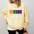 Chemisty Science Teacher Periodic Table Halloween Comfort Colors Sweatshirt Butter
