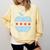 Chicago Flag Teacher School Cute Comfort Colors Sweatshirt Butter Chicago Flag Teacher School Cute Comfort Colors Sweatshirt Butter