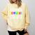 Childcare Daycare Squad Daycare Teacher Men Women Comfort Colors Sweatshirt Butter