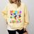 Color The World With Kindness Crayon Positivity Teacher Comfort Colors Sweatshirt Butter