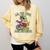 All The Cool Dragons Are Reading Dragon Teacher Comfort Colors Sweatshirt Butter