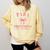 Coquette Bow Paraprofessional School Para Squad Teacher Aide Comfort Colors Sweatshirt Butter