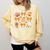 Coquette Bow Teacher Thanksgiving Fall Autumn Girls Women Comfort Colors Sweatshirt Butter Coquette Bow Teacher Thanksgiving Fall Autumn Girls Women Comfort Colors Sweatshirt Butter