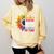 Cute I Became A Teacher Because Your Life Is Worth My Time Comfort Colors Sweatshirt Butter