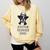 Cute Boston Terrier Dad Dog Lovers Puppy Bostie Owner Comfort Colors Sweatshirt Butter