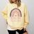 Cute Daycare Teacher Rainbow Leopard Print Childcare Worker Comfort Colors Sweatshirt Butter Cute Daycare Teacher Rainbow Leopard Print Childcare Worker Comfort Colors Sweatshirt Butter