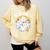 Cute Group Matching Teachers Halloween Comfort Colors Sweatshirt Butter