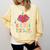 Cute Maestra Teacher Comfort Colors Sweatshirt Butter