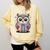 Cute Reading Owl Book Lover Teacher Librarian Bookworm Comfort Colors Sweatshirt Butter Cute Reading Owl Book Lover Teacher Librarian Bookworm Comfort Colors Sweatshirt Butter