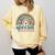 Cute Special Education Leopard Print SPED Teacher Idea Comfort Colors Sweatshirt Butter