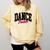Dance Teacher Leopard Dancing Life Girls Women Dancer Comfort Colors Sweatshirt Butter